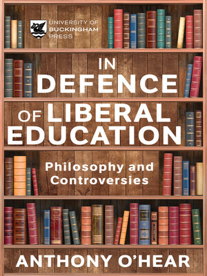 cover image of In Defence of Liberal Education